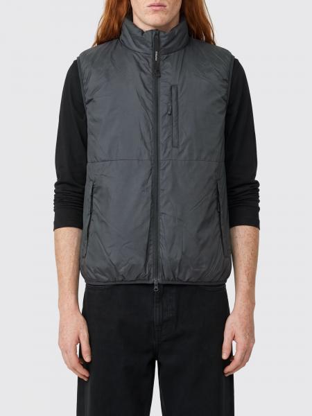 Padded Technical Nylon Gilet Aspesi with High Neck and Zip Closure
