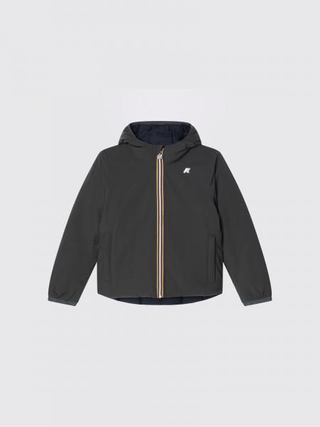 Chaqueta ligera P.Jack K-Way reversible e impermeable para niño con capucha