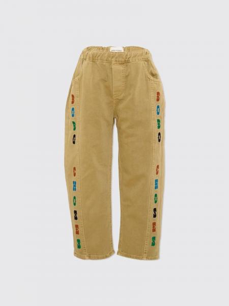 Bobo Choses Boy's Organic Cotton Jogging Trousers with Logo