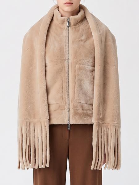 Veste courte réversible Urbancode en fausse fourrure et faux suède