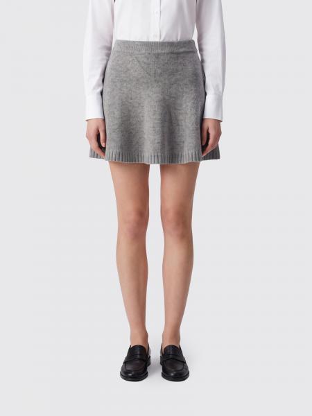 Gimaguas Sindi High-Waisted Wool-Blend Knitted Mini Skirt