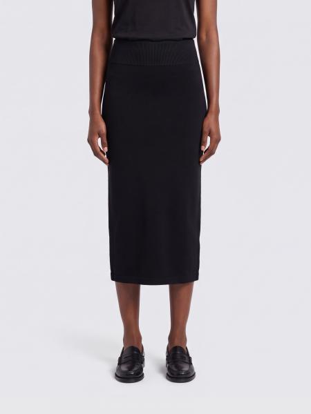 Thom Krom High-Waisted Slim Fit Stretch Viscose Midi Pencil Skirt