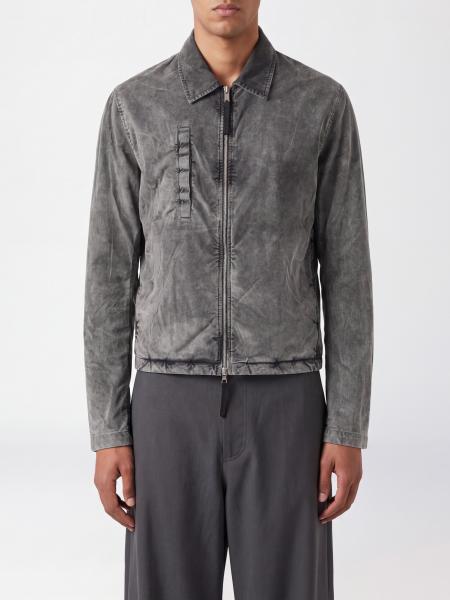 Thom Krom Slim-Fit Cotton Denim Shirt Jacket with Zip