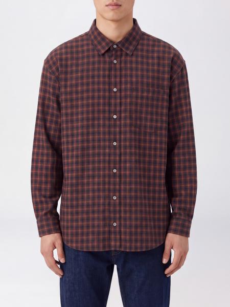 Relaxed Fit Gingham Check Cotton Shirt DUNST with Patch Pocket