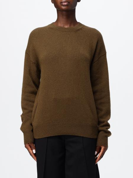 Jersey de cuello redondo Phoebe Philo de puro cachemir con hombros caídos