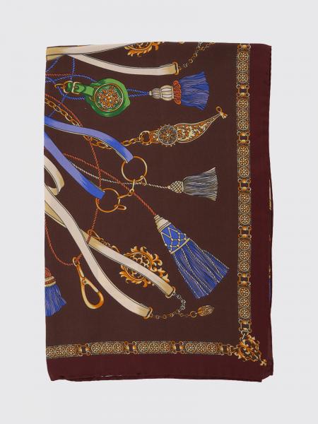 ETRO 民族风格图形印花纯丝方巾