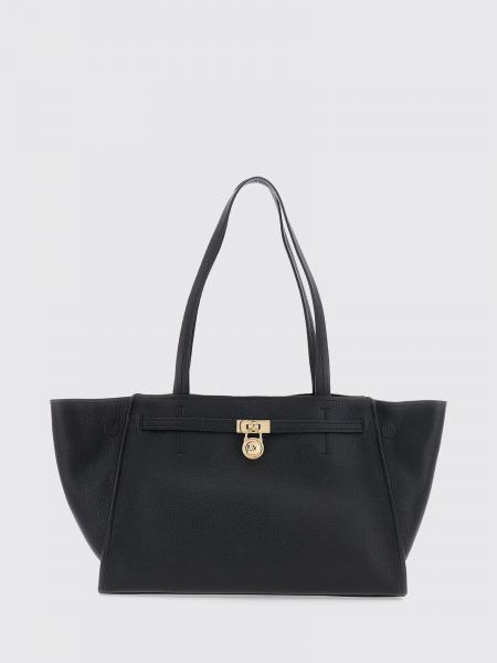 Сумка-тоут Hamilton Moderne Michael Kors из зернистой кожи с декоративным замком