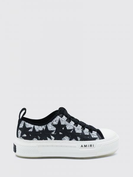 AMIRI Stars Court 闪光网眼星星刺绣厚底低帮运动鞋