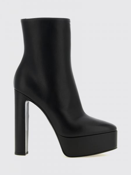 Nara Lambskin Ankle Boots Le Silla with High Heel and Platform