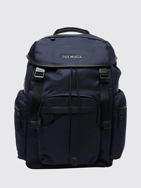 Booker Backpack Premiata in technical fabric with a flap and buckle closure
