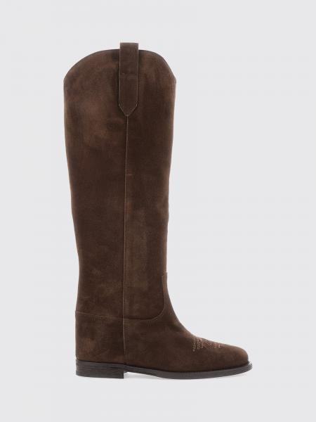 Flache stiefeletten damen Via Roma 15