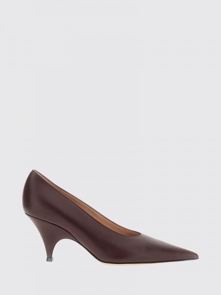 Gianvito Rossi Sofia Calf Leather Pumps with a Medium Sculptural Heel