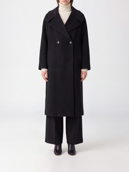 Lisa Yang Relaxed Fit Double-Breasted Wool and Cashmere Long Coat