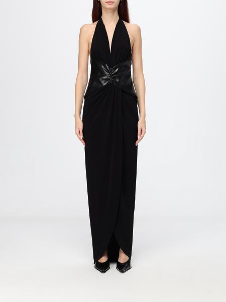 Nerissa Long Halterneck Jersey The Andamane Sheath Dress