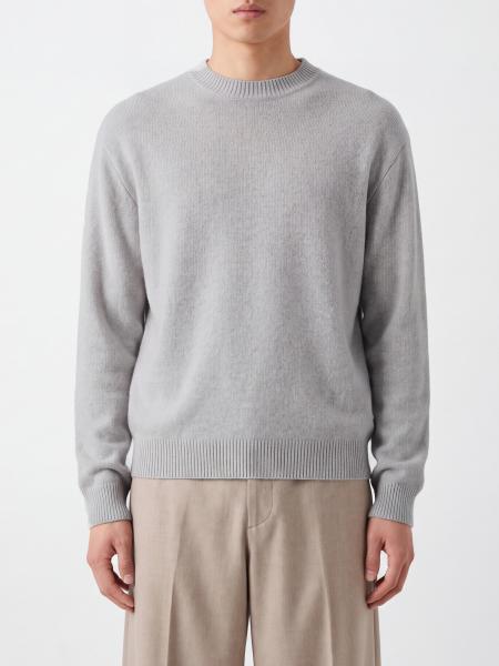 Wool and Cashmere Blend Crewneck Jumper Jacquemus with Ribbed Trims