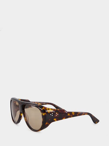 Port Tanger Gambia Teardrop Tortoiseshell Acetate Sunglasses