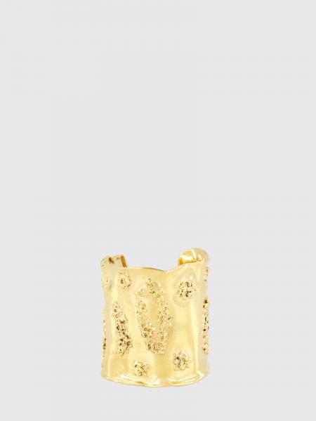 Lava Gold-Tone Brass Bangle Bracelet Paula