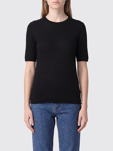 Slim Fit 100% Cashmere Short-Sleeved Crewneck Jumper Lisa Yang