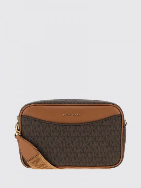 Bev Monogram Coated Canvas Crossbody Bag Michael Kors