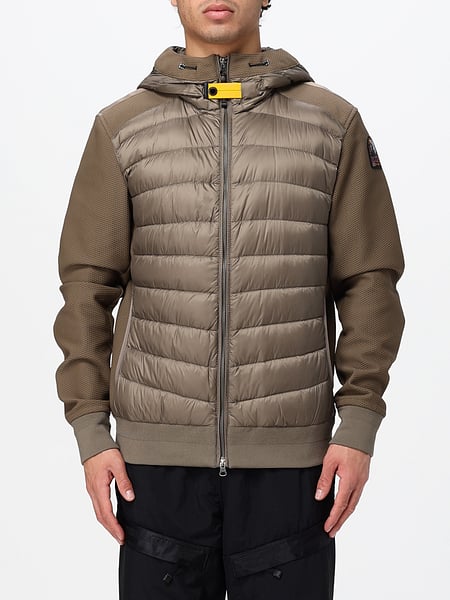 PARAJUMPERS リサイクルナイロン&ソフトシェル製 フード付きパファージャケット