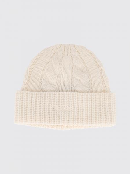 Ribbed Pure Wool Cuffed Beanie MC2 Saint Barth with Embroidered Logo