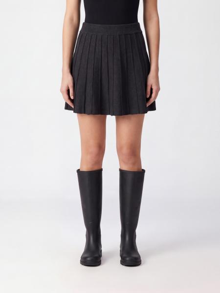 High-Waisted Knit Cotton Blend Mini Skirt MC2 Saint Barth
