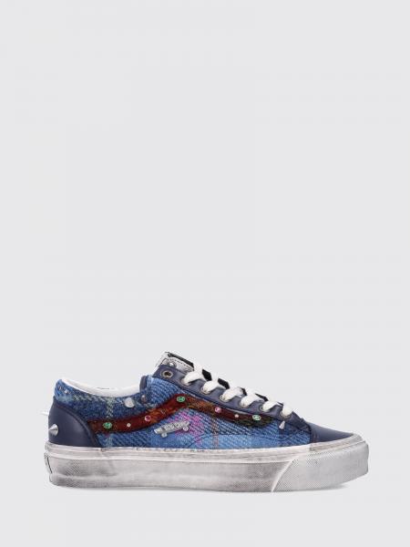 Vans LX Old Skool 36 Low Top Canvas Sneakers with Contrast Logo