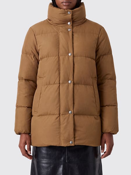 Woolrich Quilted Knee-Length Water-Repellent Stretch-Nylon Down Coat