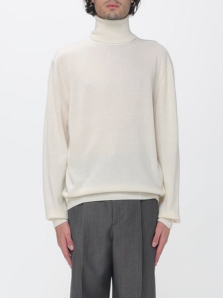 Woolrich 100% Virgin Wool Turtleneck Jumper with Ribbed Trims