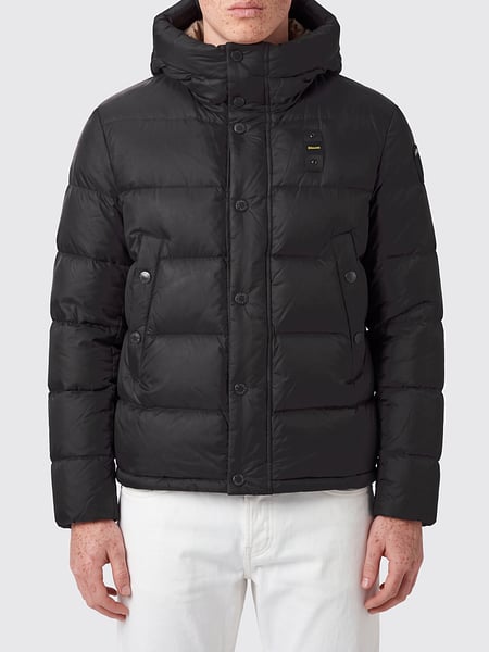 Blauer Clipper Quilted Down Jacket with Hood and Duck Feather Padding