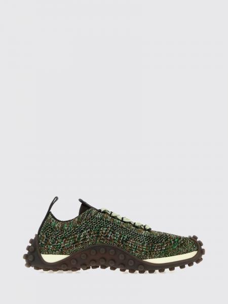 Mirage Low-Top Ami Paris Sneakers in Technical Knit Fabric with Double Pull-Tab