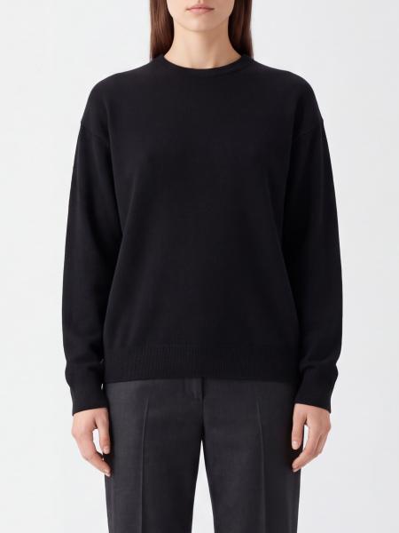 Crewneck Pure Cashmere Jumper Extreme Cashmere with Dropped Shoulders