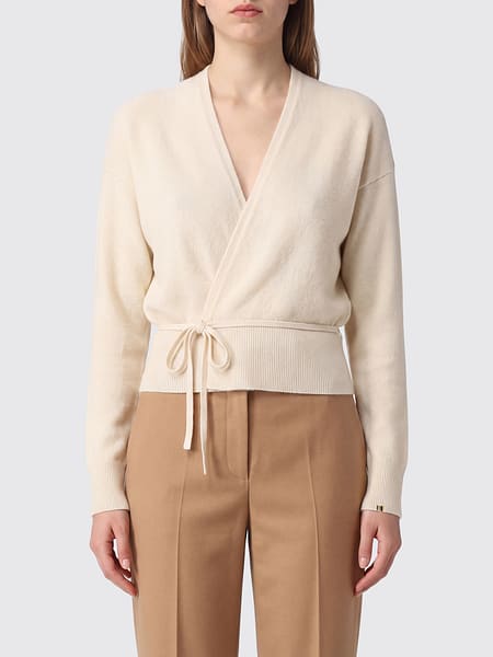 Cardigan a vestaglia Extreme Cashmere in cashmere con scollo a V e cintura