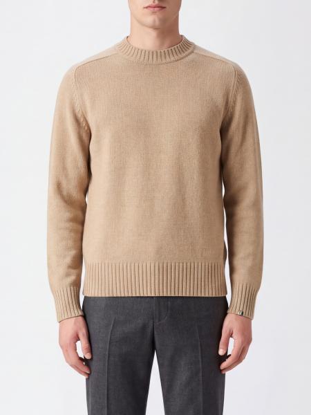 Pure Cashmere Crewneck Sweater Extreme Cashmere with Ribbed Trims