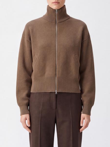 Extreme Cashmere Zipped Turtleneck Cardigan in Pure Cashmere