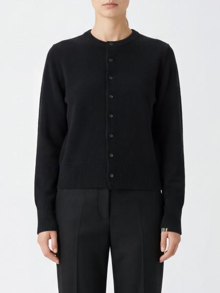 Extreme Cashmere Crewneck Button-Up Cardigan in Pure Cashmere