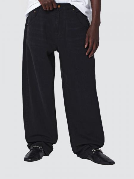 Cropped Wide-Leg-Jeans True Bad Boy von Willy Chavarria aus Baumwolldenim