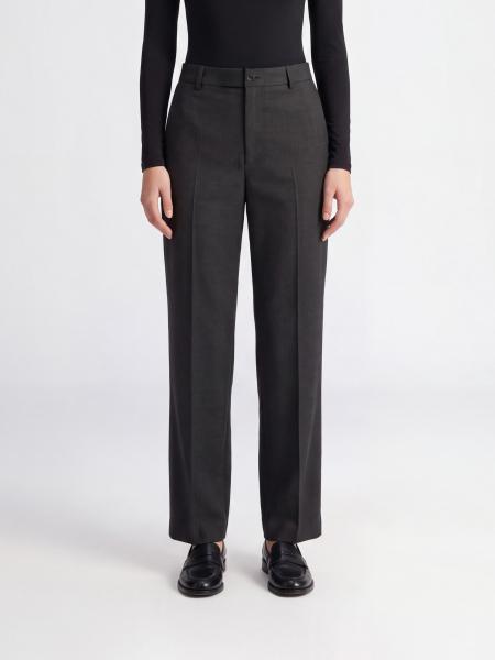 Pantalon de tailleur large Maison Margiela en pure laine avec Four Stitches