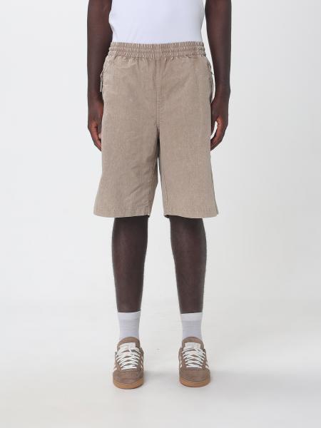 Shorts sportivi P-Theck Diesel in nylon con vita elasticizzata