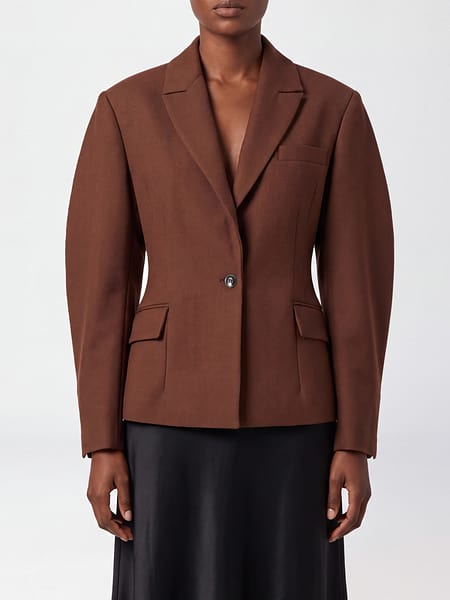 Slim Fit Single-Breasted Blazer Herskind in Recycled Virgin Wool