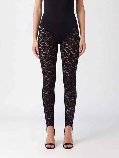 Herskind High-Waisted Skinny Fit Lace Leggings