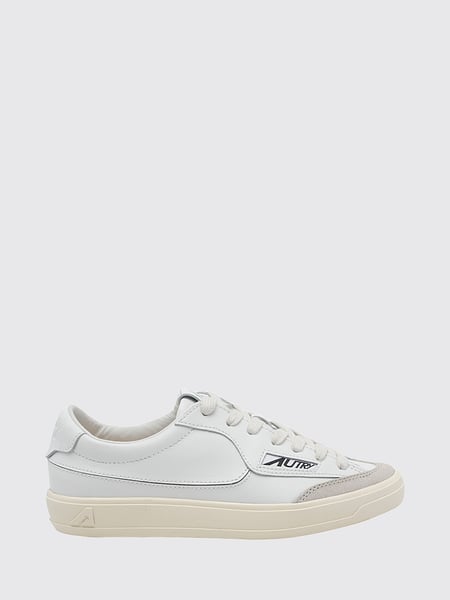 Windscape Bicolor Low Top Leather Sneakers Autry with Terrycloth Lining