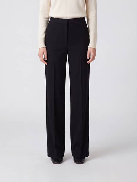 Приталенные брюки-скинни Max Mara из крепа
