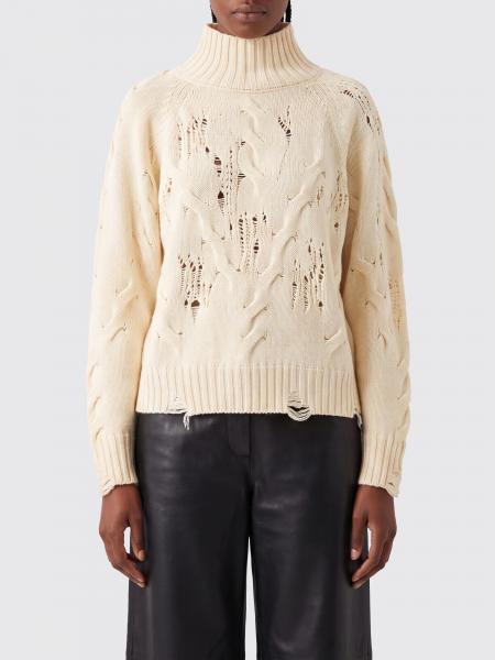 Aniye by Dropped-Shoulder Alpaca and Wool Blend Turtleneck Jumper