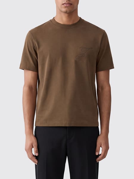 Crewneck Cotton T-shirt Jacquemus with Contrasting Logo