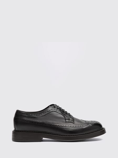 Derby-Schuhe Doucal's aus Glattleder mit Wingtip-Brogue-Muster