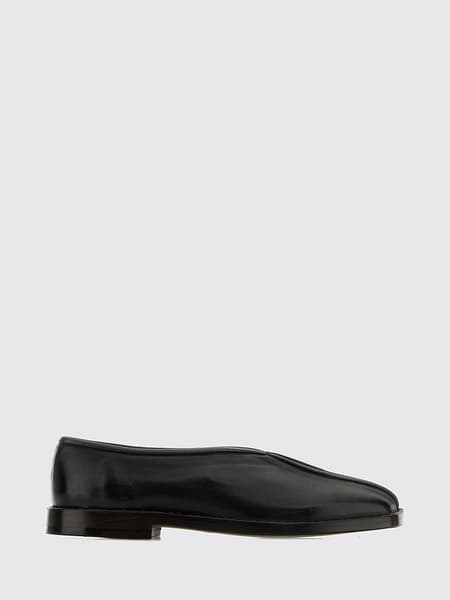 Asymmetrical Toe Ballet Flats Lemaire in Smooth Leather with Leather Sole