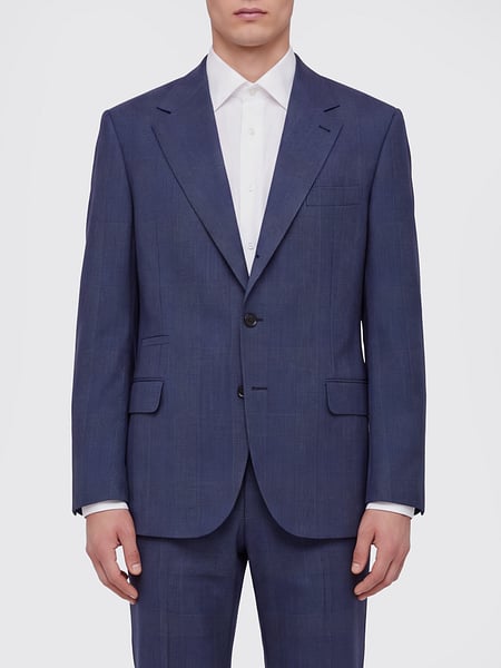 Single-Breasted Two-Button Blazer Brunello Cucinelli with Peak Lapels