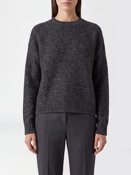 Eleh Glittered Wool and Cashmere Blend Crewneck Jumper