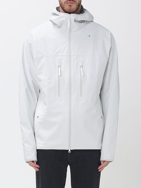 Kapuzen-Windjacke Stone Island aus der Stellina-Kapsel in technischem Gewebe